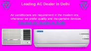 Leading AC Dealer in South Delhi