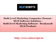 Multi Level Marketing Companies Chennai