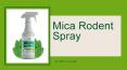 Mica Rodent Spray by MDX Concepts PowerPoint PPT Presentation