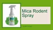 Mica Rodent Spray by MDX Concepts
