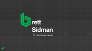 Brett Sidman From Newberry, Florida
