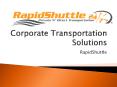 Corporate Transportation Solutions PowerPoint PPT Presentation
