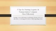 Top 5 Best Companies Of National Drayage Services