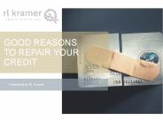 Good Reasons to Repair your Credit