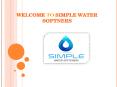 Charger Water Softener , Whole House Filtration   - simplewatersofteners.com PowerPoint PPT Presentation