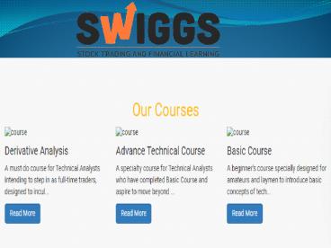 technical stock analysis course Delhi