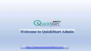QuickStart Admin: Practice Management Software