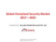 Global Homeland Security Market PowerPoint PPT Presentation