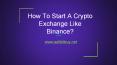 Binance clone script-To start a crypto exchange website like binance.