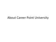 Career Point University