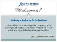 Website Designing & Development - SEO Services Providing Company India