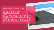 Residential & Commercial Contractors in El Paso