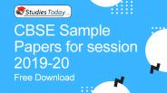 CBSE Sample Papers for session 2019-20 (1)