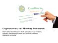 Cryptocurrency and Monetary Instruments PowerPoint PPT Presentation