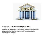 Financial Institution Regulations