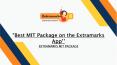 Best MIT Package on the Extramarks App PowerPoint PPT Presentation