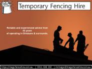 Temporary Fencing Hire by Magicfencehire