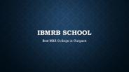 IBMR- MBA Colleges in Gurgaon