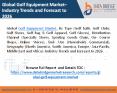 Golf Equipment Market PowerPoint PPT Presentation