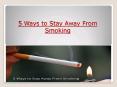 Do you Know 5 Tips for Avoiding your Smoking Triggers PowerPoint PPT Presentation
