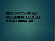 NMN Introduction