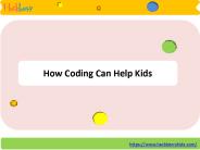 How Coding Can Help Kids