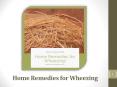 Know About Home Remedies For Wheezing & Effective Treatment Therapies PowerPoint PPT Presentation
