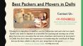 Best Packers and Movers in Uttam Nagar, Janakpuri, New Delhi PowerPoint PPT Presentation