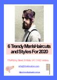 6 Trendy Men’s Haircuts and Styles For 2020 PowerPoint PPT Presentation
