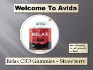 Relax CBD Gummies – Strawberry