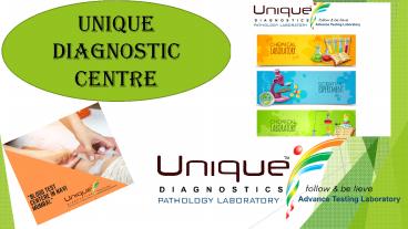 Blood test lab in koparkhairane Uniquepathology