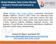 Modular Data Center Market