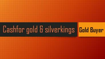 Get Cash Against Gold Immediately