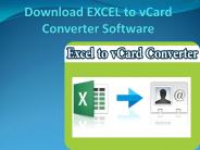 Download Excel to vCard Converter