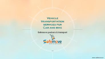 Vehicle Transport Services