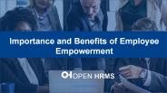 Importance of Employee Empowerment