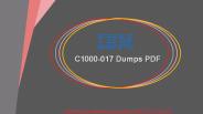 IBM C1000-017 Practice Test Questions-C1000-017 Exam Dumps | Dumpspass4sure