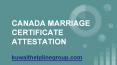 Canada marriage certificate attestation PowerPoint PPT Presentation
