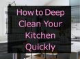 How to Deep Clean Your Kitchen Quickly PowerPoint PPT Presentation