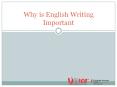 Why Is English Writing Important PowerPoint PPT Presentation