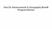 Sonography Benefit Pregnant Women