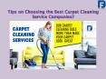 Tips on Choosing the Best Carpet Cleaning Service Companies? PowerPoint PPT Presentation