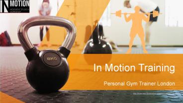 London Personal Gym Trainer | Weightlifting Coach London