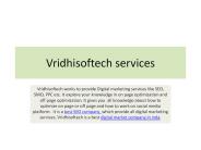 vridhisoftech