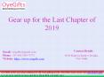 Gear Up for the Last Chapter of 2019 PowerPoint PPT Presentation