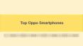 Top Oppo Smartphones PowerPoint PPT Presentation