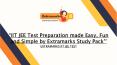 IIT JEE Test Preparation made Easy, Fun and Simple by Extramarks Study Pack (1) PowerPoint PPT Presentation