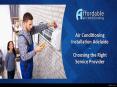 Air Conditioning Installation Adelaide Choosing the Right Service Provider PowerPoint PPT Presentation