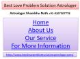 World Best Love Problem Solution Astrologer Shambhu Nath Shastri PowerPoint PPT Presentation