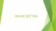 Cricket Betting Odds | Bet Online On Cricket PowerPoint PPT Presentation